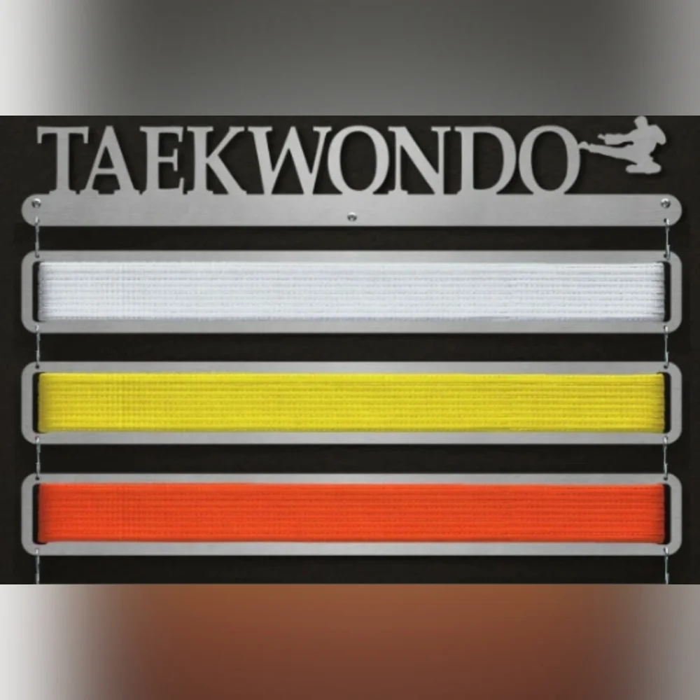 Martial Arts Belt Set Of 3 White Yellow Orange Karate JiuJitsu Taekwondo 84